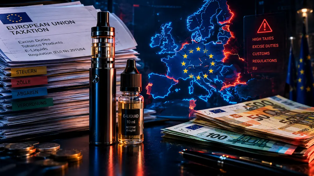 380 Euro Steuern auf einen Liter Backzutat: Wie Deutschland und die EU die E-Zigarette 2026 systematisch abwürgen
