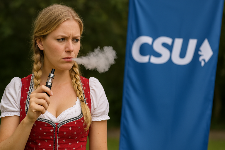 CSU gegen die E-Zigarette: Lobby, Macht und der gefährliche Plan, Tabak und Dampfen gleichzusetzen