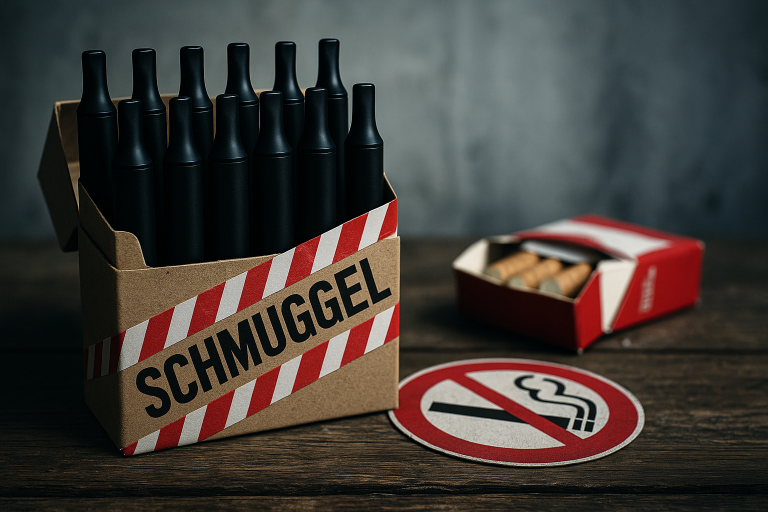 Vom Harm-Reduction-Produkt zum Schmuggelgut – Wie falsche Politik den Schwarzmarkt für E-Zigaretten erschaffen hat