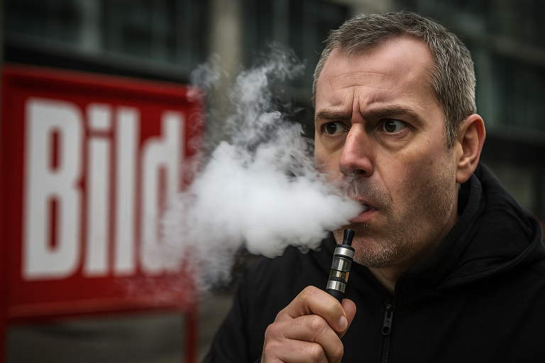 BILD-Panikmache: „E-Zigaretten machen irreversibel krank“ – wirklich?